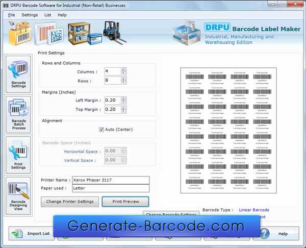 Industrial Warehousing Barcode 7.3.0.1