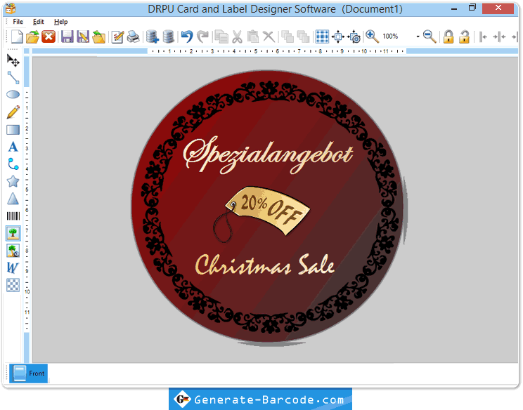 Karten und Label Maker Software