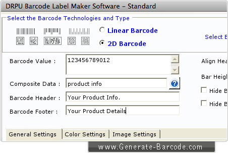 Software de código de barras para Mac
