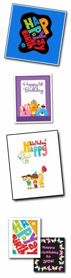 Cartes d'anniversaire conception de logiciels peuvent facilement concevoir