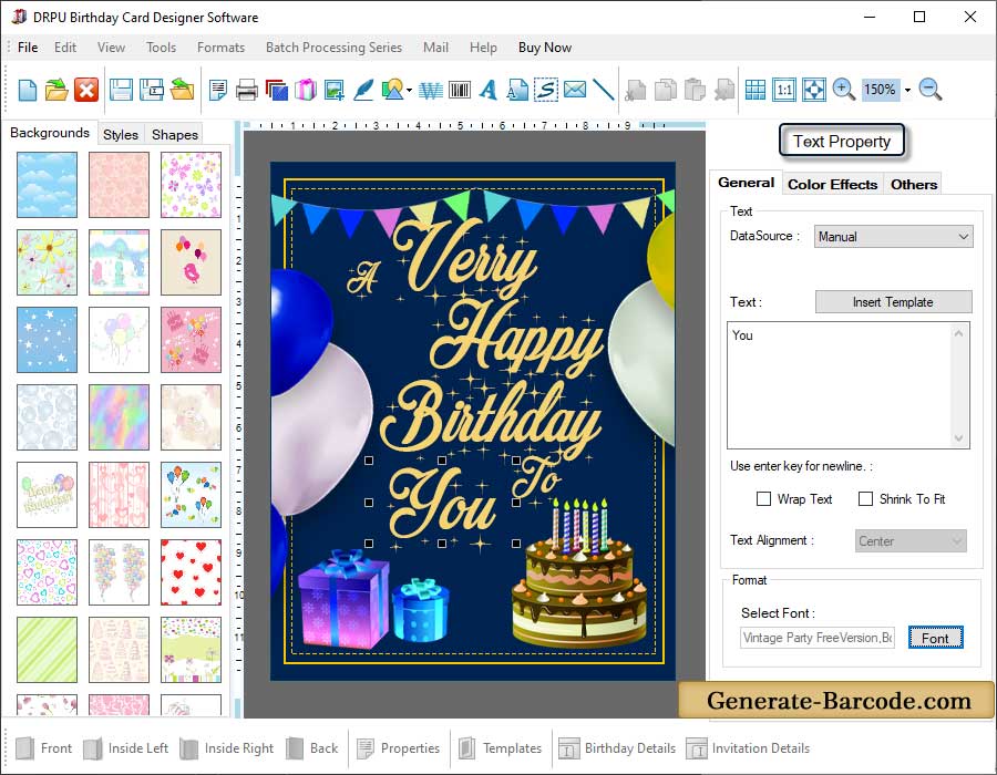 Birthday Cards Design