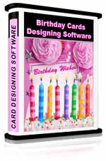 Cartes d'anniversaire conception de logiciels
