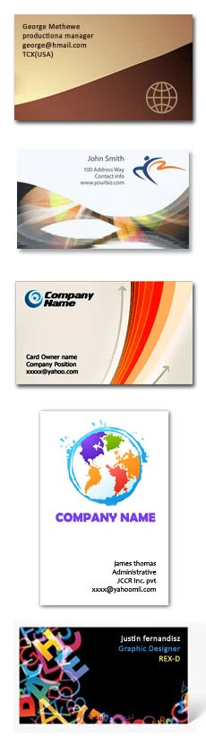 Business Card Maker Applicazioni software