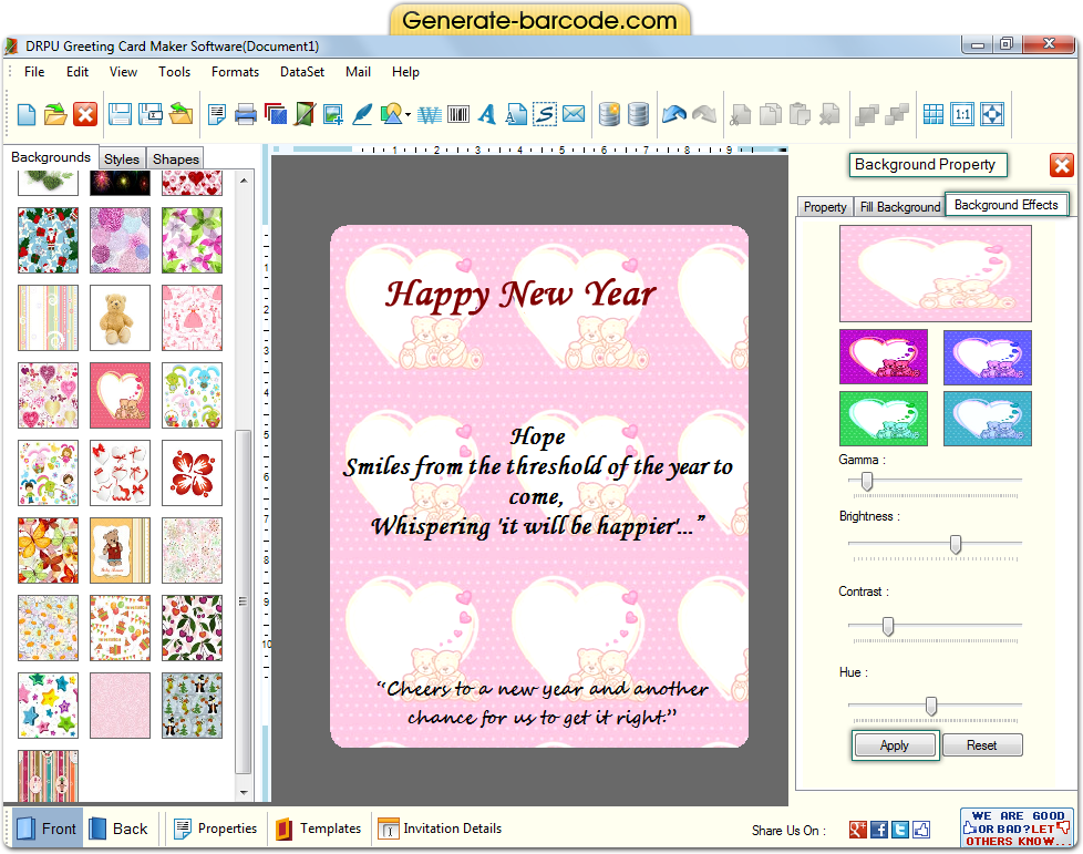 Greeting Card Software