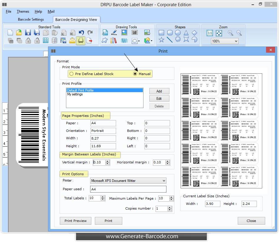 DRPU Inventory Barcode Designer Tool
