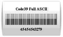 Code 39 Full ASCII Font