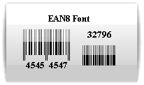 EAN-8 Font