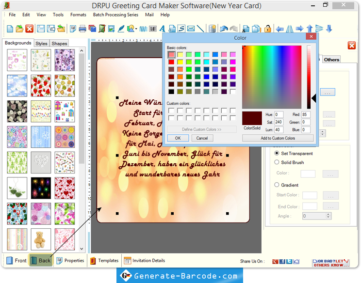 Greeting Card Maker Software Greeting Card Maker Software