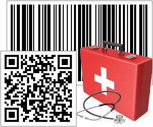 Healthcare-Industrie Barcode-Software