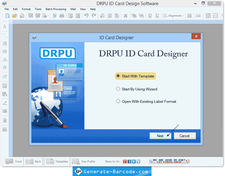 ID Card Designer-Tool