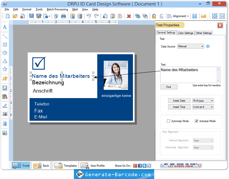 ID-Card Creator-Software ID-Card Creator-Software
