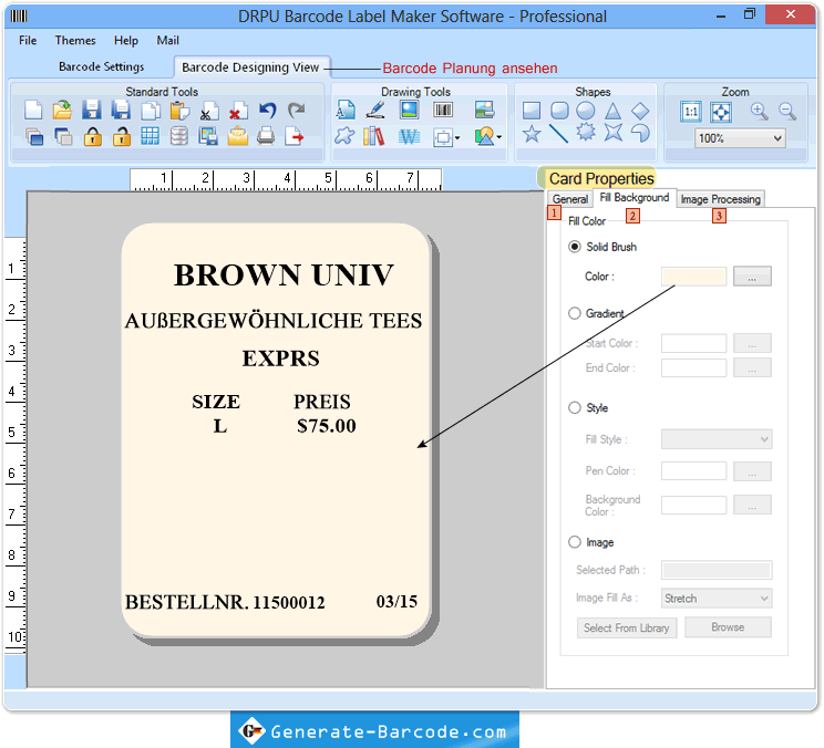 Professional Edition - Software zur Barcodeerstellung Professional Edition - Software zur Barcodeerstellung