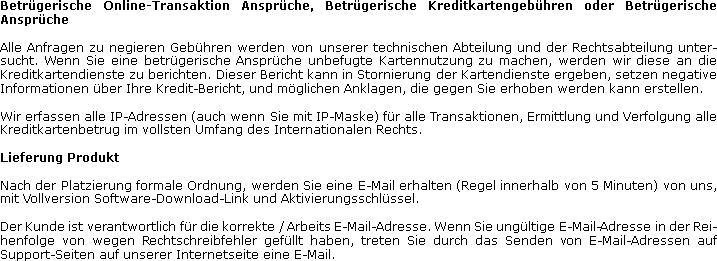 Geschäftsbedingungen