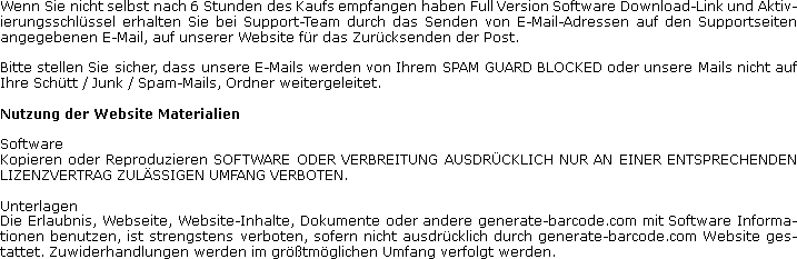 Geschäftsbedingungen