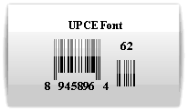 UPCE Font