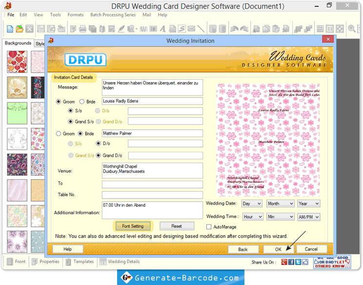 Wedding Card Maker Software Wedding Card Maker Software