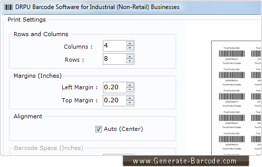 Industrial Warehousing Barcode Software