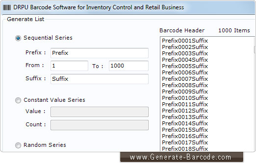 Inventory Control Retail Barcode Software