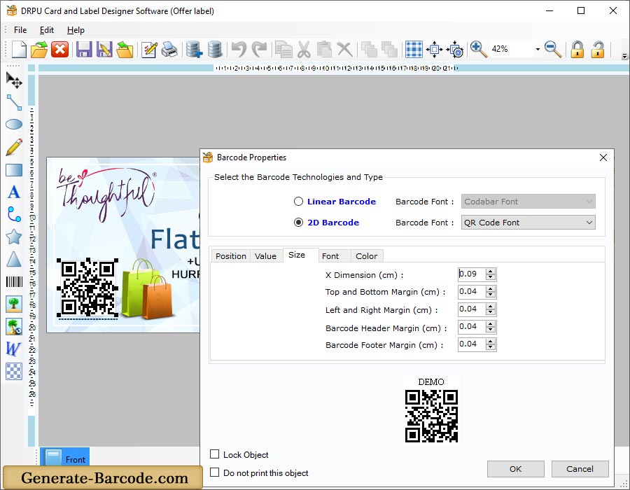 Barcode Properties