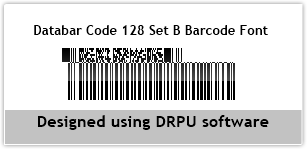 Databar Code 128 Set B