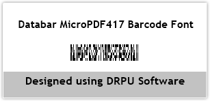 Databar MicroPDF417