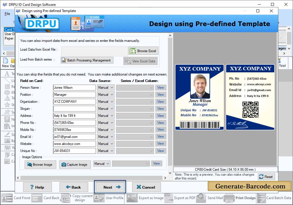 ID Card Design Software