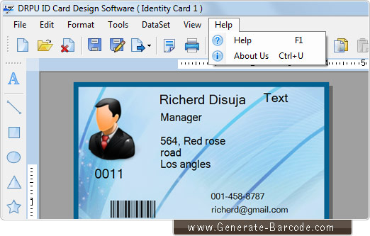 ID card design software