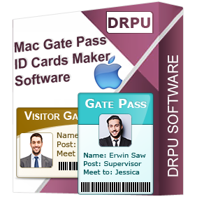 Order Online Mac Gate Pass ID Cards Maker Software Order Online ID Card Design - Corporate Edition