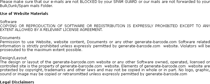 Terms and Conditions