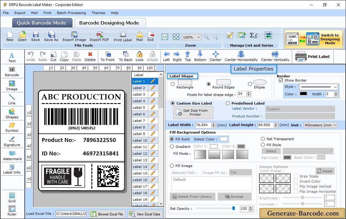 Card Properties Card Properties