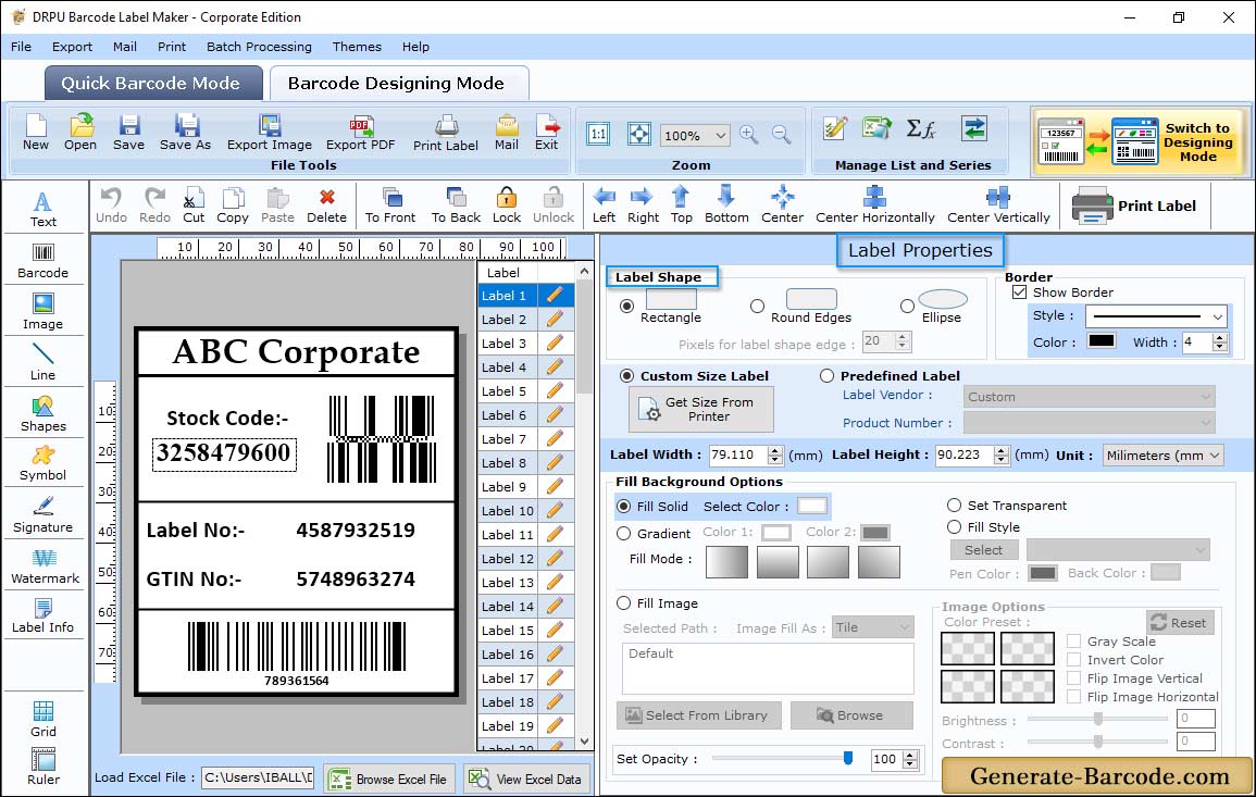 Card Properties Card Properties