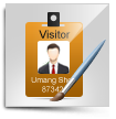 Visitor ID Card