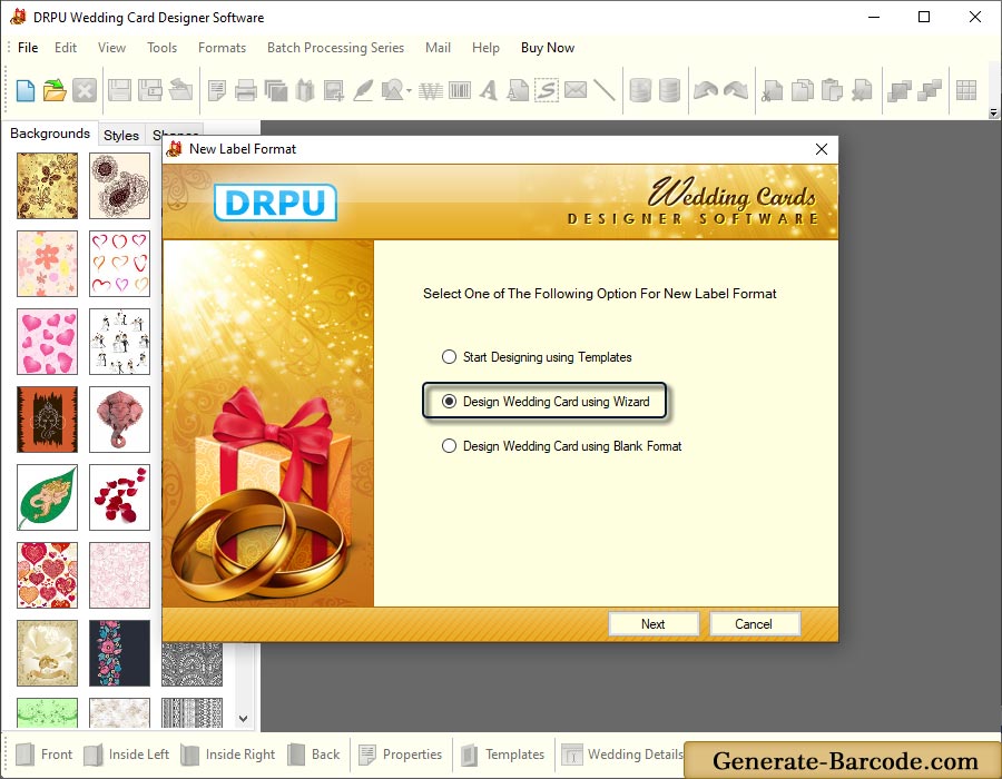 Wedding Card Maker Software