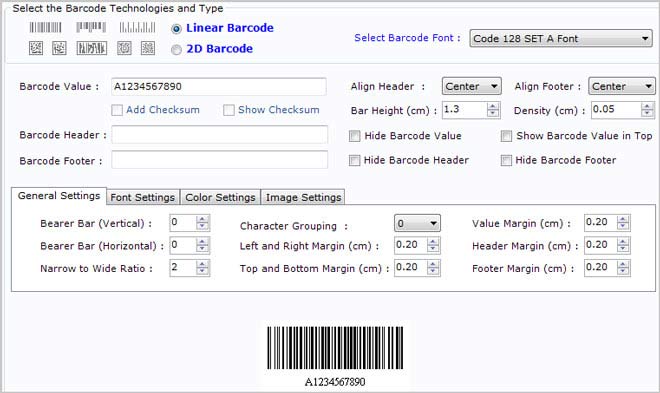 Créez des étiquettes de codes à barres